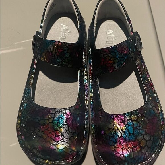 Alegria women’s size 39 Multicolor Mary Jane Shoes new never worn see pics - Picture 1 of 4